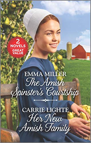 Imagen de archivo de The Amish Spinster's Courtship and Her New Amish Family: A 2-in-1 Collection a la venta por SecondSale