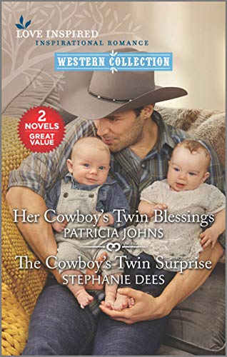 Imagen de archivo de Her Cowboy's Twin Blessings and The Cowboy's Twin Surprise (Love Inspired Western Collection) a la venta por SecondSale