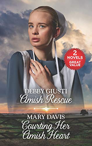 Imagen de archivo de Amish Rescue and Courting Her Amish Heart: A 2-in-1 Collection a la venta por SecondSale