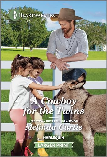 Stock image for A Cowboy for the Twins: A Clean and Uplifting Romance (The Cowboy Academy, 4) for sale by KuleliBooks