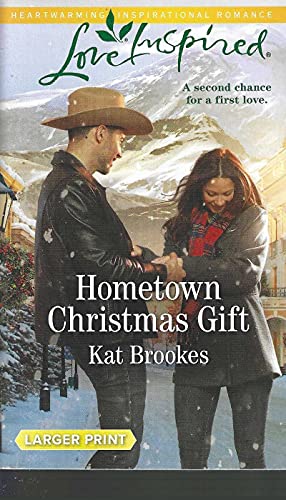 Stock image for Hometown Christmas Gift (Love Inspired Large Print) for sale by ThriftBooks-Dallas