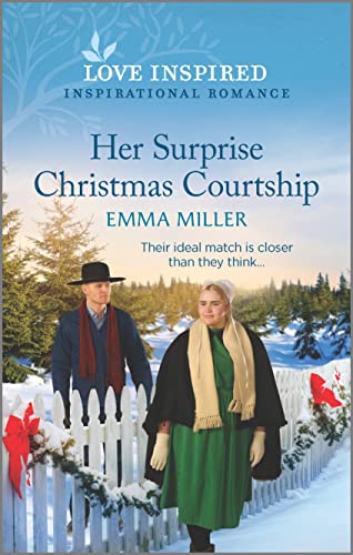 Beispielbild fr Her Surprise Christmas Courtship : An Uplifting Inspirational Romance zum Verkauf von Better World Books