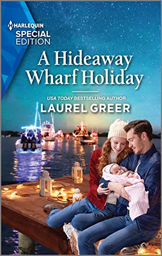 Stock image for A Hideaway Wharf Holiday: A Christmas Romance Novel (Love at Hideaway Wharf, 2) for sale by Once Upon A Time Books