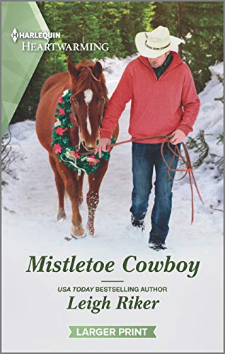 Stock image for Mistletoe Cowboy: A Clean Romance (Kansas Cowboys, 8) for sale by HPB Inc.