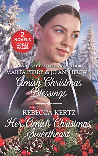 Stock image for Amish Christmas Blessings and Her Amish Christmas Sweetheart : The Midwife's Christmas Surprise a Christmas to Remember for sale by Better World Books