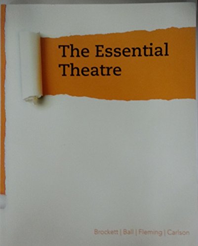 Beispielbild fr The Essential Theatre - Compilation zum Verkauf von Better World Books