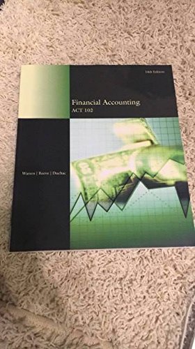 Imagen de archivo de Financial Accounting ACT 102 14th Edition a la venta por HPB-Red