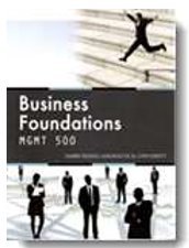 Stock image for Business Foundations - BUSW 500" for sale by Hawking Books