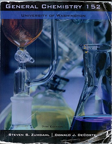 Beispielbild fr General Chemistry 152 zum Verkauf von Front Cover Books