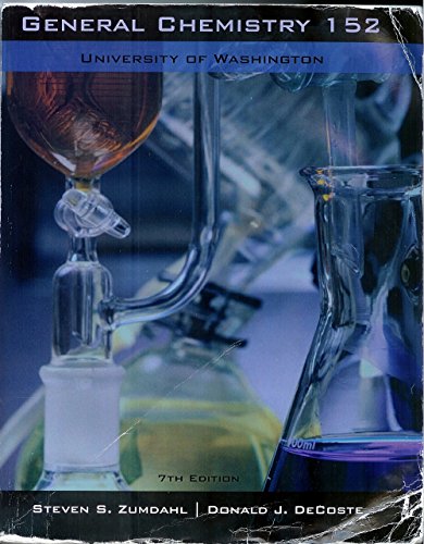 Stock image for General Chemistry 152 for sale by SecondSale