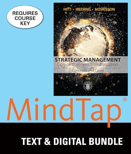 Stock image for Bundle: Strategic Management: Concepts and Cases: Competitiveness and Globalization, Loose-Leaf Version, 12th + MindTap Management, 1 term (6 months) Printed Access Card for sale by Front Cover Books