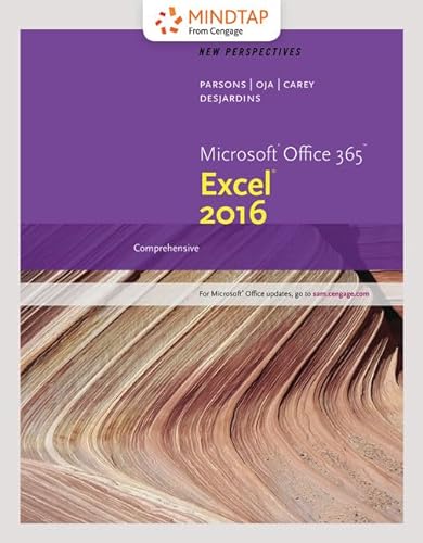 Beispielbild fr Bundle: New Perspectives Microsoft Office 365 & Excel 2016: Comprehensive + MindTap Computing, 1 term (6 months) Printed Access Card zum Verkauf von Textbooks_Source