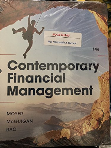 Stock image for Contemporary Financial Management, Loose-Leaf Version for sale by BooksRun