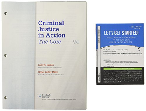 Beispielbild fr Criminal Justice in Action: The Core, Loose-Leaf Version zum Verkauf von HPB-Red