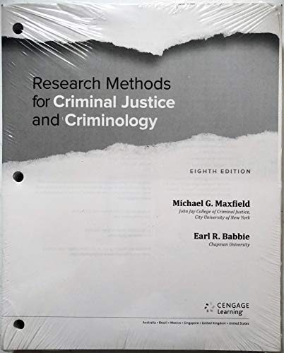 Stock image for Research Methods for Criminal Justice and Criminology, Loose-Leaf Version for sale by Wizard Books