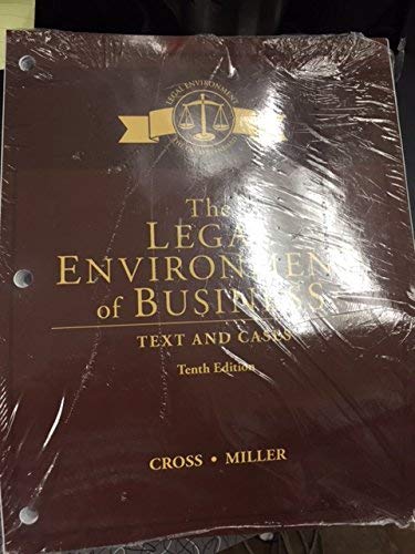 Beispielbild fr The Legal Environment of Business: Text and Cases, Loose-Leaf Version zum Verkauf von BooksRun