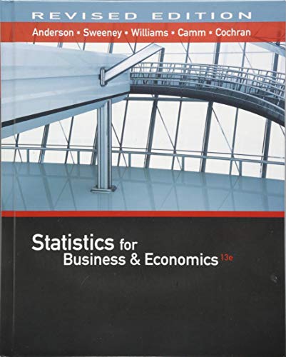 Imagen de archivo de Statistics for Business and Economics, Revised (with XLSTAT Education Edition Printed Access Card) a la venta por Better World Books