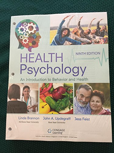 Stock image for Health Psychology: An Introduction to Behavior and Health, Loose-Leaf Version for sale by Big River Books