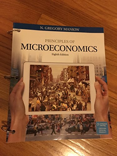 Imagen de archivo de Principles of Microeconomics, Loose-Leaf Version a la venta por HPB-Red