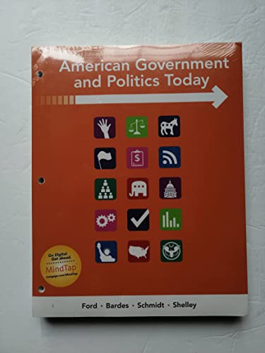 Imagen de archivo de American Government and Politics Today, 2017-2018 Edition, Loose-Leaf Version a la venta por HPB-Red