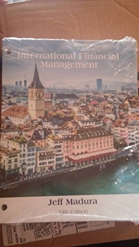 Beispielbild fr International Financial Management zum Verkauf von ThriftBooks-Atlanta