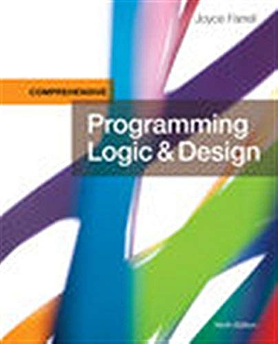 9781337102070: Programming Logic & Design, Comprehensive