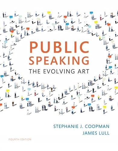 9781337107563: Public Speaking: The Evolving Art