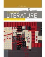 Beispielbild fr Compact Literature: Reading, Reacting, Writing, AP Edition, 9th Edition zum Verkauf von BooksRun