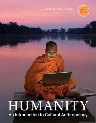 9781337109697: Humanity: An Introduction to Cultural Anthropology