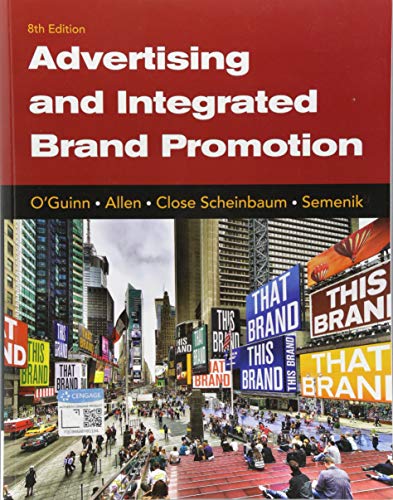 Imagen de archivo de Advertising and Integrated Brand Promotion a la venta por Blackwell's