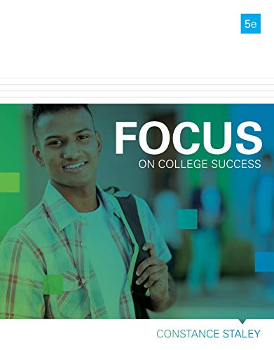 Imagen de archivo de MindTap College Success, 1 term (6 months) Printed Access Card for Staley's FOCUS on College Success a la venta por Textbooks_Source