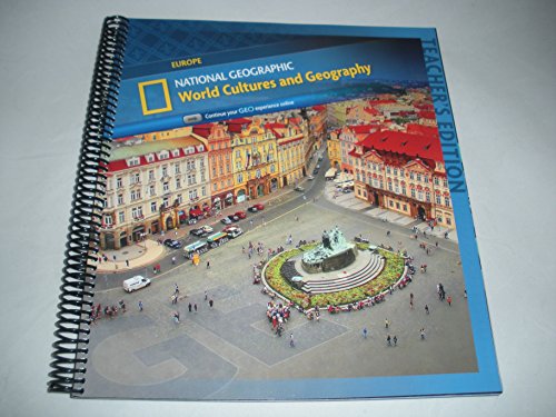 Imagen de archivo de National Geographic World Cultures and Geograph (Europe) Teacher's Edition a la venta por HPB-Red