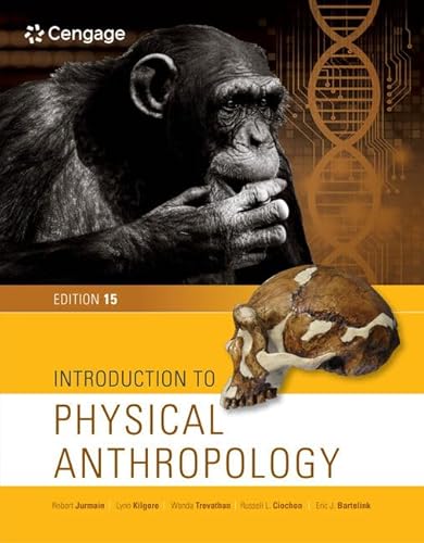 Beispielbild fr MindTap Anthropology, 1 term (6 months) Printed Access Card for Jurmain/Kilgore/Trevathan/Ciochon/Bartelink's Introduction to Physical Anthropology, 15th zum Verkauf von SecondSale