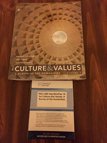 Beispielbild fr Culture and Values: A Survey of the Humanities, Volume I, Loose-Leaf Version zum Verkauf von BooksRun