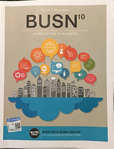 Imagen de archivo de BUSN (with BUSN Online, 1 term (6 months) Printed Access Card) (New, Engaging Titles from 4LTR Press) a la venta por SecondSale