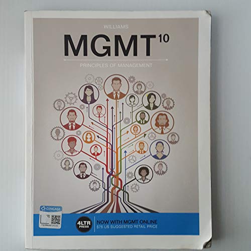 Stock image for MGMT (with MGMT Online, 1 term (6 months) Printed Access Card) (New, Engaging Titles from 4LTR Press) for sale by SecondSale