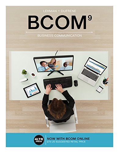 9781337116848: BCOM (with BCOM Online, 1 term (6 months) Printed Access Card)