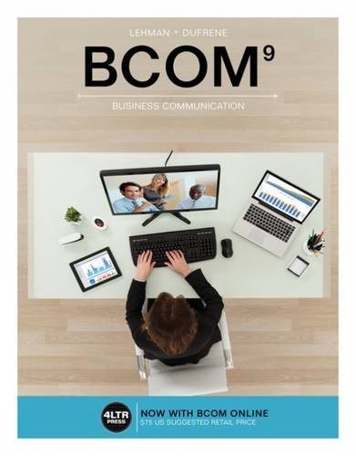Stock image for BCOM (with BCOM Online, 1 term (6 months) Printed Access Card) (New, Engaging Titles from 4LTR Press) for sale by SecondSale