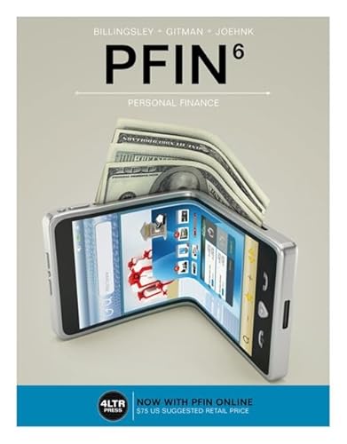 Beispielbild fr PFIN (with PFIN Online, 1 term (6 months) Printed Access Card) (New, Engaging Titles from 4LTR Press) zum Verkauf von ThriftBooks-Reno