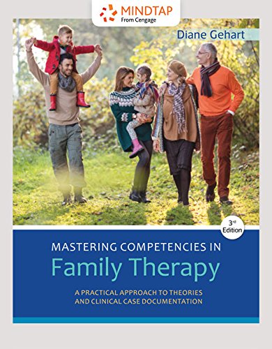 Stock image for MindTap Counseling, 1 term (6 months) Printed Access Card for Gehart's Mastering Competencies in Family Therapy: A Practical Approach to Theory and Clinical Case Documentation for sale by One Planet Books