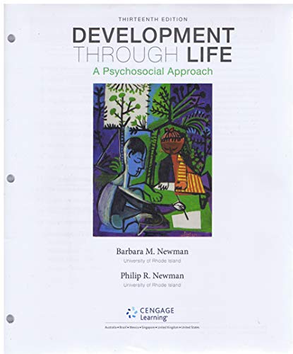 Stock image for Development Through Life: A Psychosocial Approach, Loose-Leaf Version for sale by Big River Books