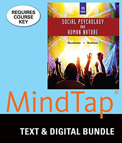 Stock image for Bundle: Social Psychology and Human Nature, Comprehensive Edition, 4th + LMS Integrated for MindTap Psychology, 1 term (6 months) Printed Access Card for sale by SecondSale
