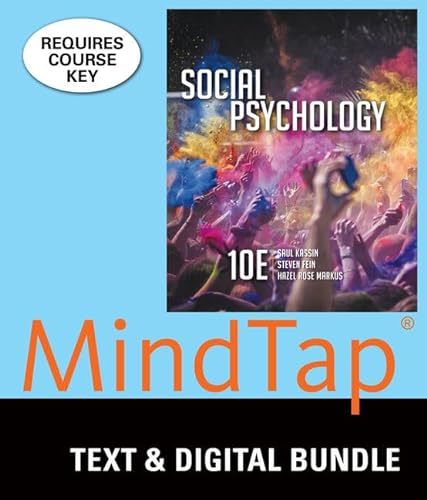 9781337129114: Bundle: Social Psychology, Loose-Leaf Version, 10th + MindTap Psychology, 1 term (6 months) Printed Access Card