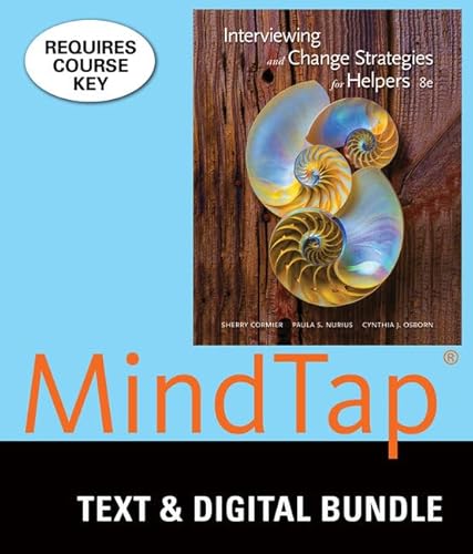 Imagen de archivo de Bundle: Interviewing and Change Strategies for Helpers, Loose-leaf Version, 8th + MindTap Counseling, 1 term (6 months) Printed Access Card a la venta por GoldBooks