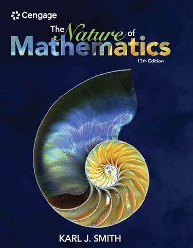 Imagen de archivo de Bundle: Nature of Mathematics, Loose-leaf Version, 13th + MindTap Math, 1 term (6 months) Printed Access Card a la venta por HPB-Red