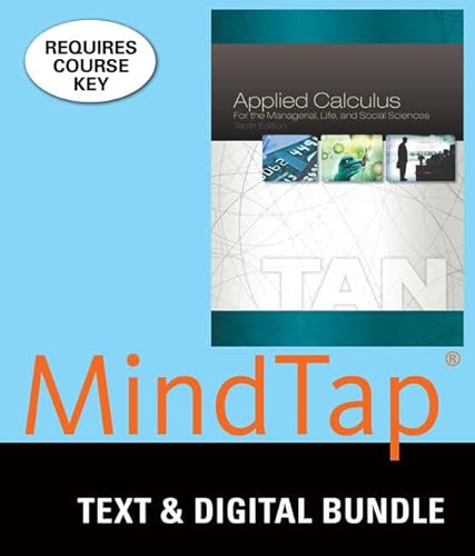 9781337131223: Applied Calculus for the Managerial, Life, and Social Sciences + Mindtap Math, 1 Term - 6 Months Access Card