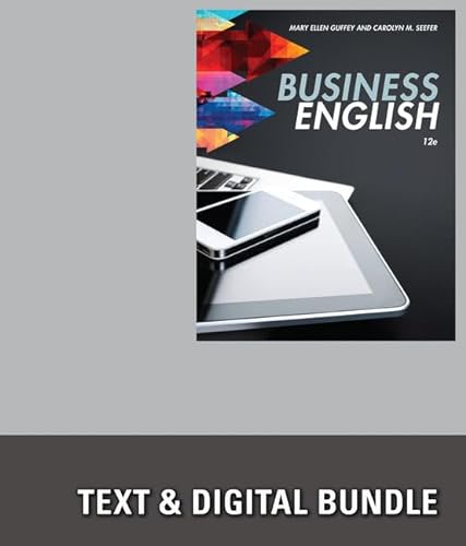 Imagen de archivo de Bundle: Business English, 12th + Student Premium Web Site, 1 term (6 months) Printed Access Card a la venta por Textbooks_Source