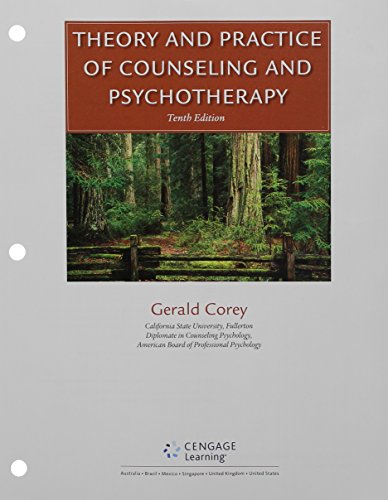 Stock image for Bundle: Theory and Practice of Counseling and Psychotherapy, Loose-leaf Version, 10th + MindTap Counseling, 1 term (6 months) Printed Access Card + Student Manual for sale by BooksRun