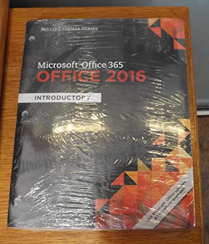 9781337211727: Bundle: Shelly Cashman Series Microsoft Office 365 & Office 2016: Introductory, Loose-leaf Version + MindTap Computing, 1 term (6 months) Printed Access Card