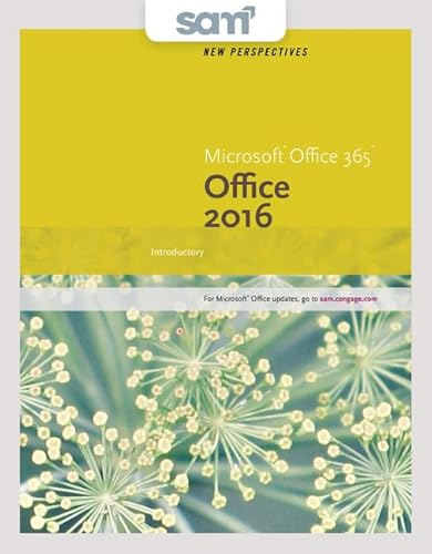 Stock image for Bundle: New Perspectives Microsoft Office 365 & Office 2016: Introductory, Loose-leaf Version + SAM 365 & 2016 Assessments, Trainings, and Projects with 1 MindTap Reader Multi-Term Printed Access Card for sale by HPB-Red